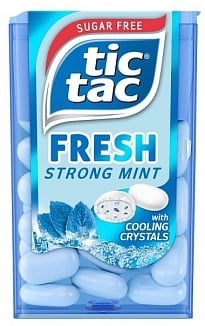 Tic Tac - Fresh Strong Mint Suikervrij 16 Gram