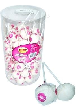 Candyman Mega Salmiak Knotsen 75 Pieces