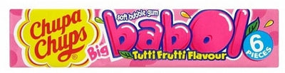 Chupa Chups – Babol Gum Tutti Fruitti 28 Gramm