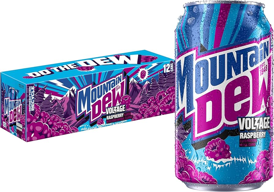 Mountain Dew - Voltage 355ml 12 Blikjes ***THT 06-07-2026***