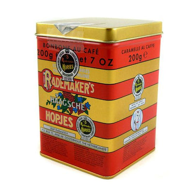 Blik haagse hopjes, haagse hopjes in blik, haagse hopjes kopen, rademakers hopjes,