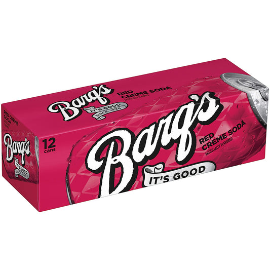 Barq's - Red Creme Soda 12 Blikjes