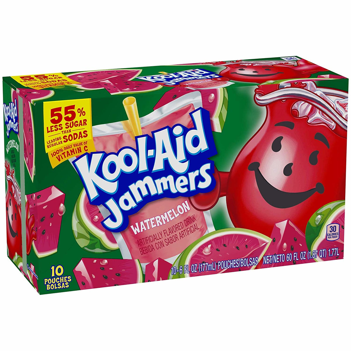 Kool-Aid - Jammers Watermelon Flavored Drink 10-pack