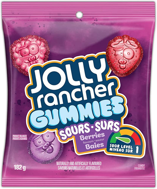 Jolly Rancher - Gummies Sour Berries 182 Gram