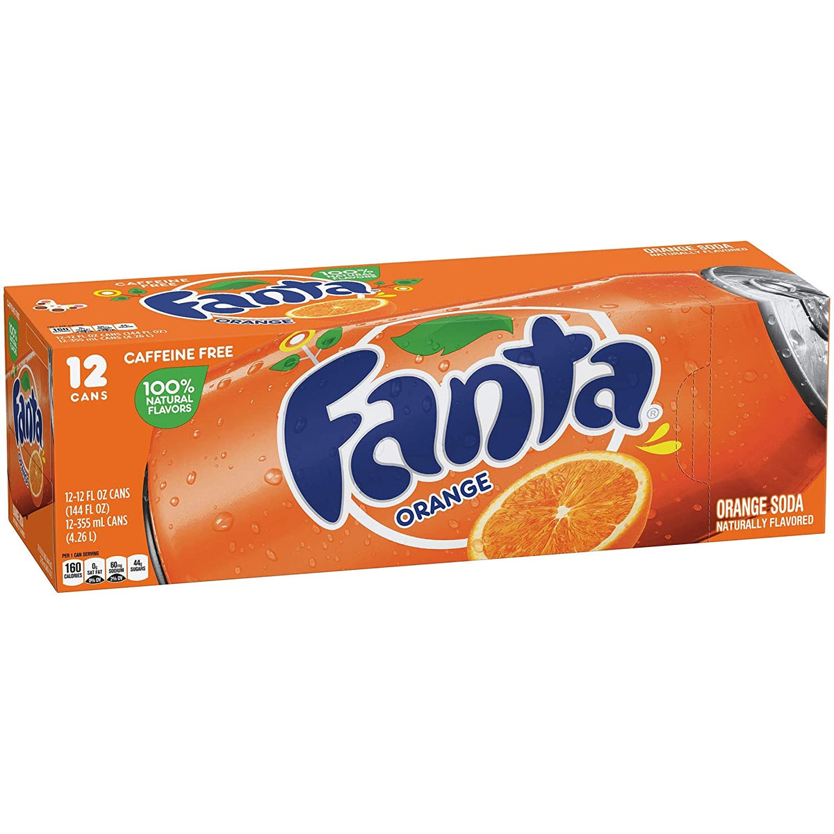 Fanta - Orange 355ml 12 Blikjes