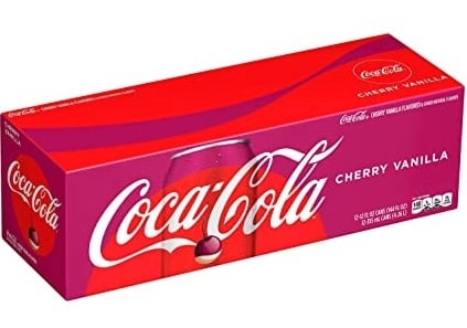 Coca Cola - Cherry Cola Vanilla 355ml 12 Blikjes