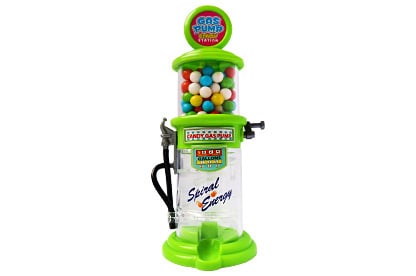 Station-service avec bonbons