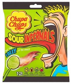 Chupa Chups - Infernals Lolly's Bag 114 Gram