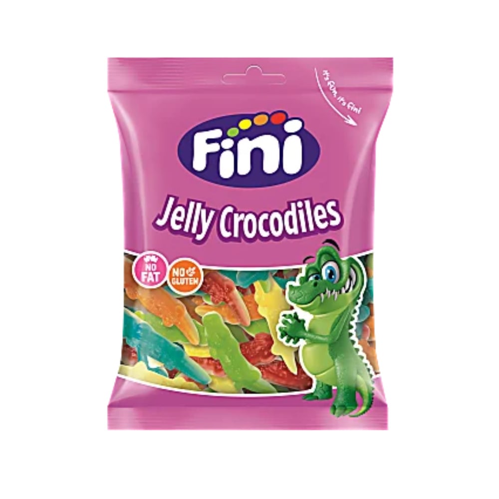 Fini - Crocodiles  75 Gram 12 Stuks (Halal)