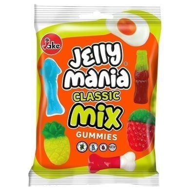 Jake - Jelly Mania Classic Mix 100 Gram (Halal)