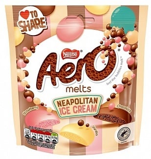 Nestle - Aero Melts Neapolitan Pouch 86 Gram