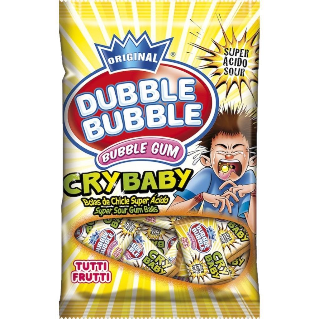 Dubble Bubble - Cry Baby Sour Bubble Gum 85 Gram