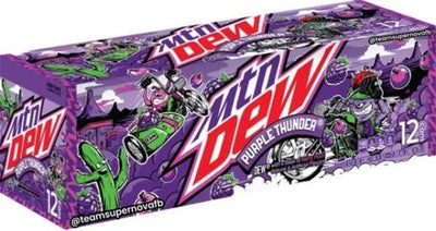 Mountain Dew - Purple Thunder 355ml 12 Cans