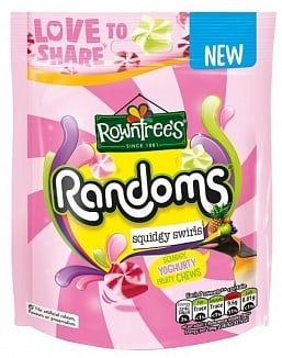 Rowntree - Squidgy Swirls 130 Gram