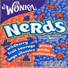Wonka Nerds Wildberry & Peach