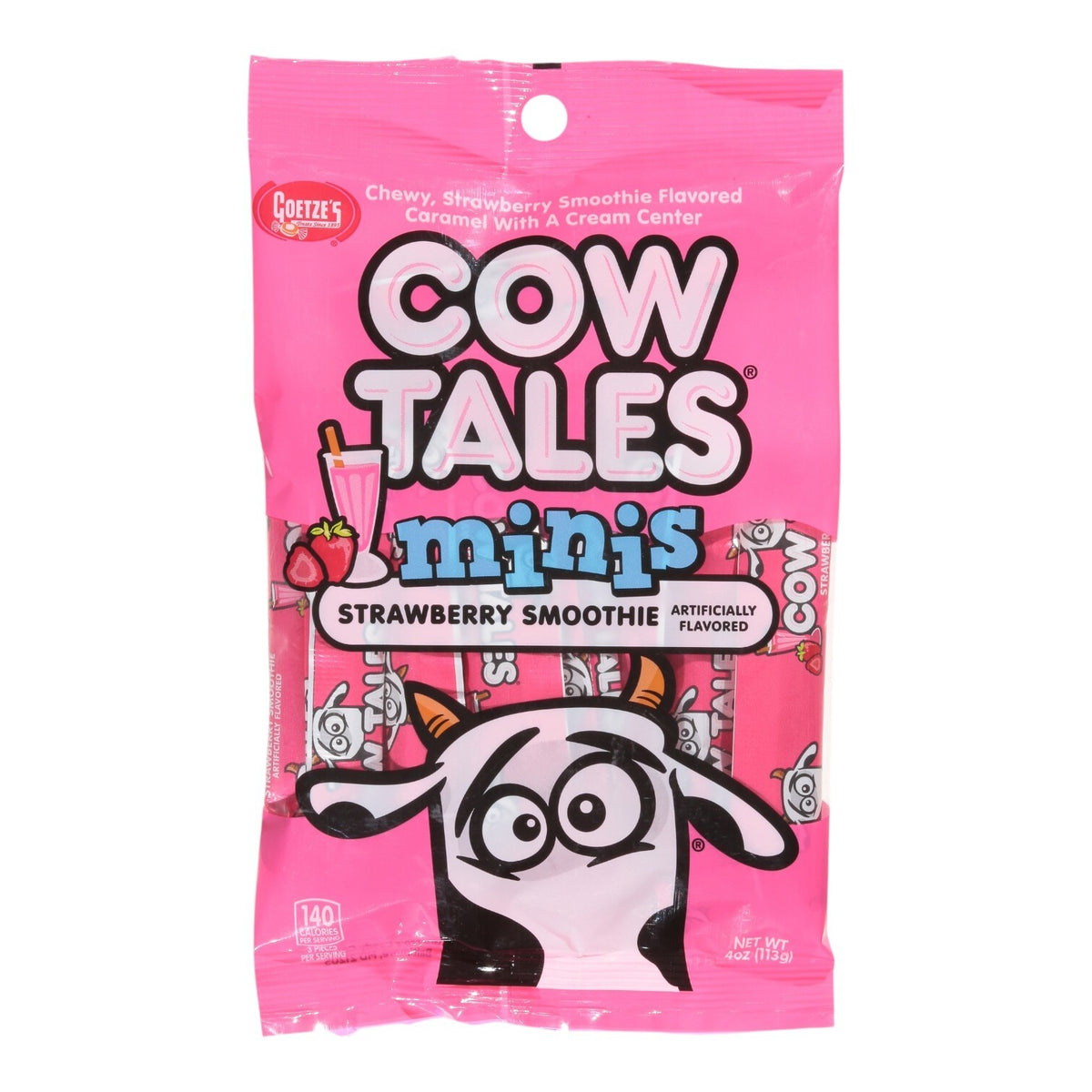 Goetze's - Strawberry Smoothie Cow Tales 113 Gram