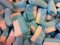 Blok Spek Wit/Blauw 15 Pieces