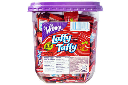 Wonka - Cherry Laffy Taffy Minis 145 Stuks