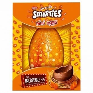 Smarties - Œuf orange géant 188 grammes
