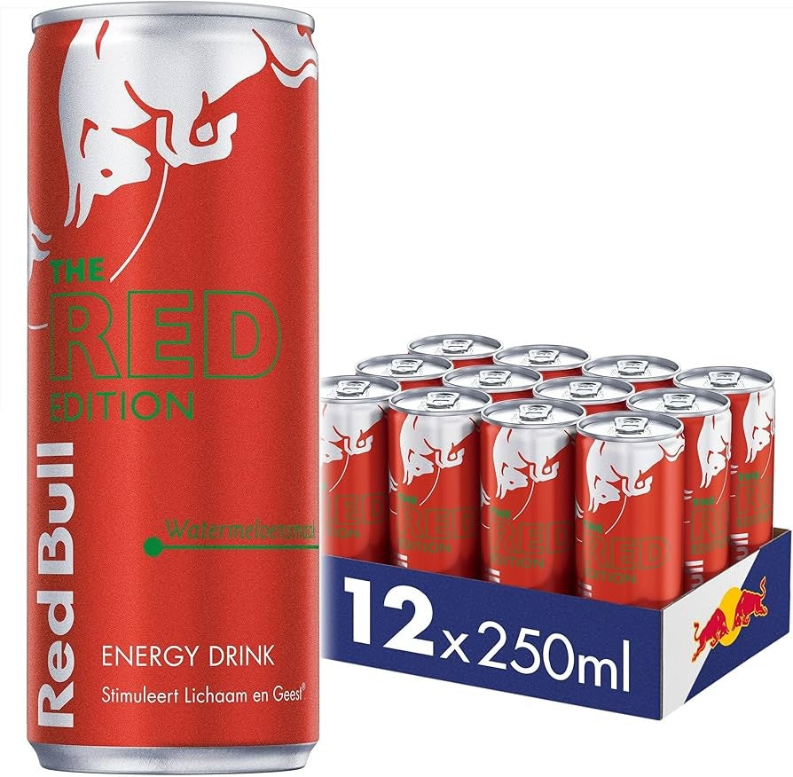 Red Bull - The Red Edtion 250ml 12 Pièces