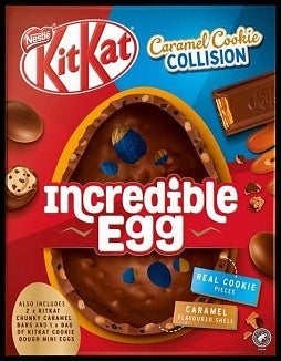 Kit Kat - Caramel Cookie Collision Incredible Egg 512 Gramm