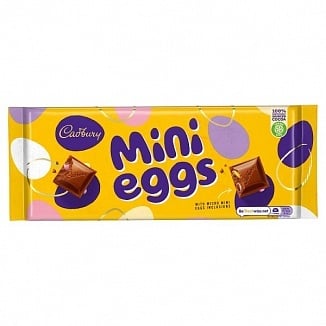 Cadbury - Mini Eggs Block 360 Gramm ***RIEGEL IST GEBROCHEN***