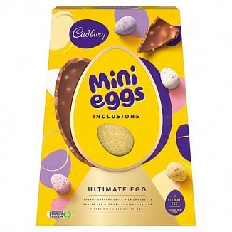 Cadbury - Mini Eggs Inclusion Ultimate Egg 380 Gramm
