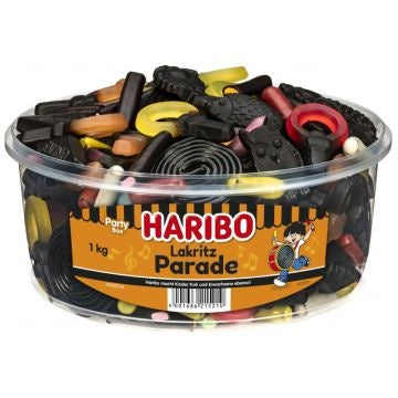 Haribo - Lakritz Parade 1 Kilo