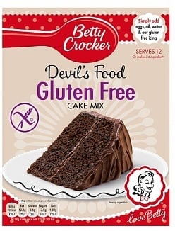 Betty Crocker - Gluten Free Devil Food Cake 425 Gram