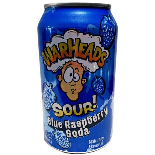 Warheads - Sour BLue Raspberry 355ml