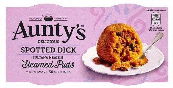 Auntys - Spotted Dick Pudding 190 Gram