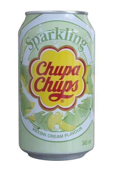 Chupa Chups - Sparkling Melon Cream Drink 345ml (import uit Korea)