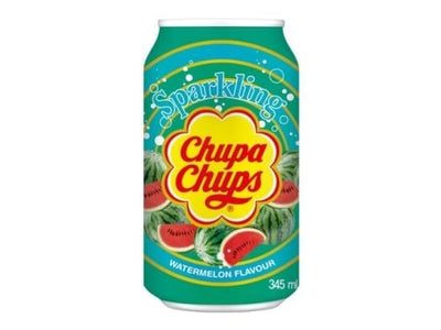 Chupa Chups - Sprudelndes Wassermelonengetränk 345ml (Import aus Korea)