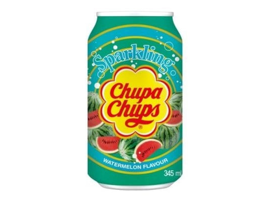 Chupa Chups - Sparkling Watermelon Drink 345ml (import uit Korea)
