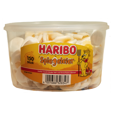 Haribo - Spiegeleieren 150 Stück 975 Gram
