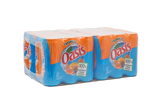 Oasis - Tropical 330ml 24 Blikjes