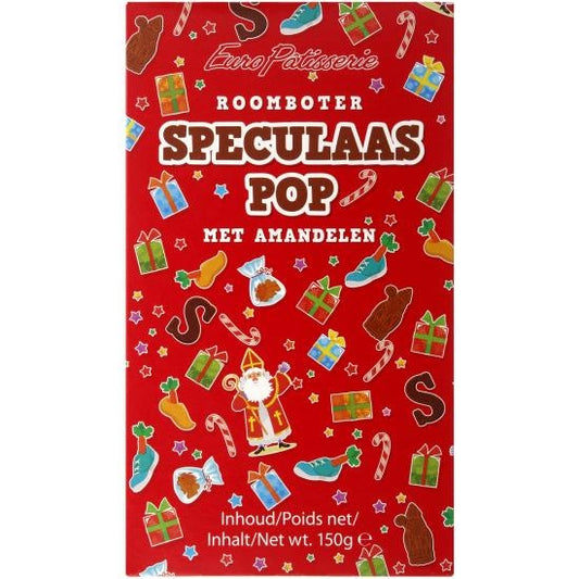 Speculaaspop Met Amandelen 150 Gram