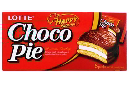 Lotte - Choco Pie 6-Pack 168 Gram