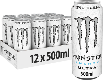 Monster - Ultra White 500ml 12 Blikjes [DEAL]