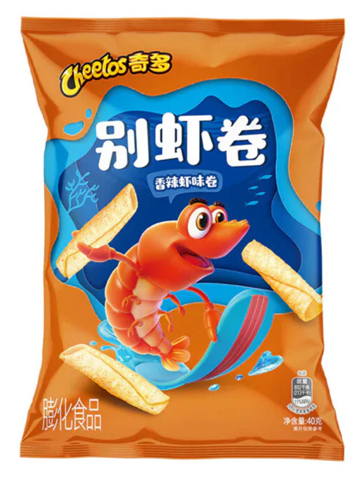 Cheetos - Spicy Shrimp Flavored Rolls 70 Gram