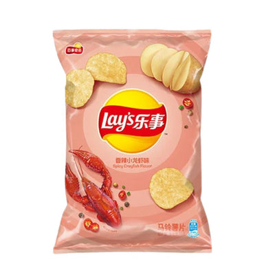 Lay's - Spicy Crayfish Flavor 70 Gram