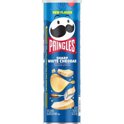 Pringles - Sharp White Cheddar 158 Gram
