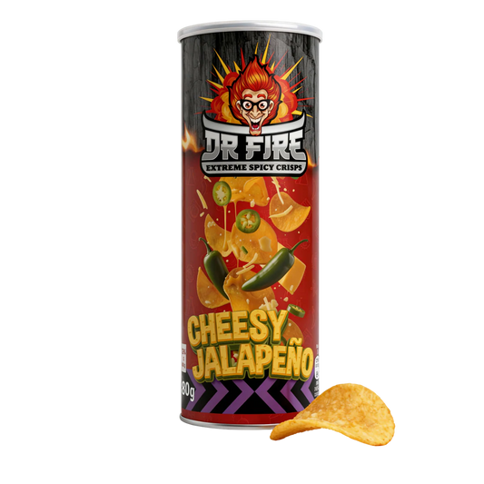 Dr. Fire - Crisps Cheesy Jalapeno 80 Gram