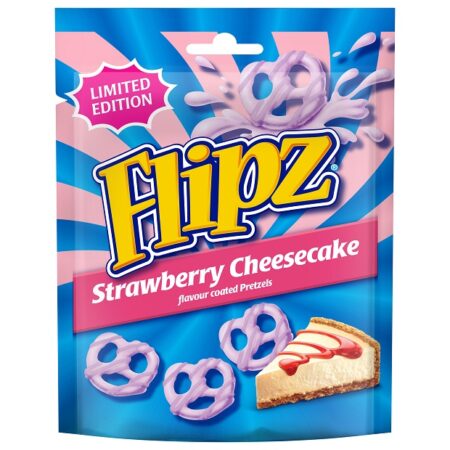 McVities - Flipz Strawberry Cheesecake Limited Edition 90 Gram