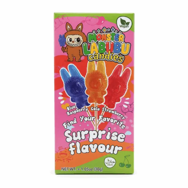 Monster Labubu Surprise Candy Lolly 30 Gram 1x