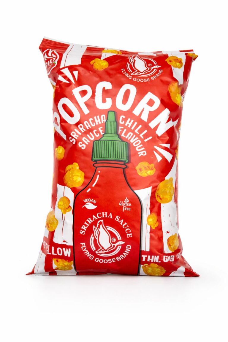 Snacks Popcorn Sriracha Chilli 80 Gram
