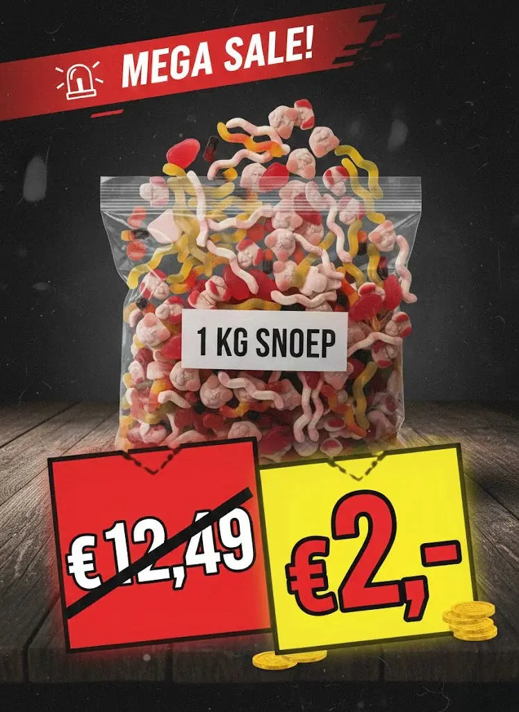 2 Euro Super Snoep Deal (max 1 per klant)