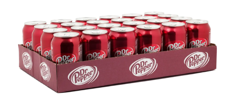 Dr Pepper - Original 330ml 24 Blikjes (geen statiegeld)