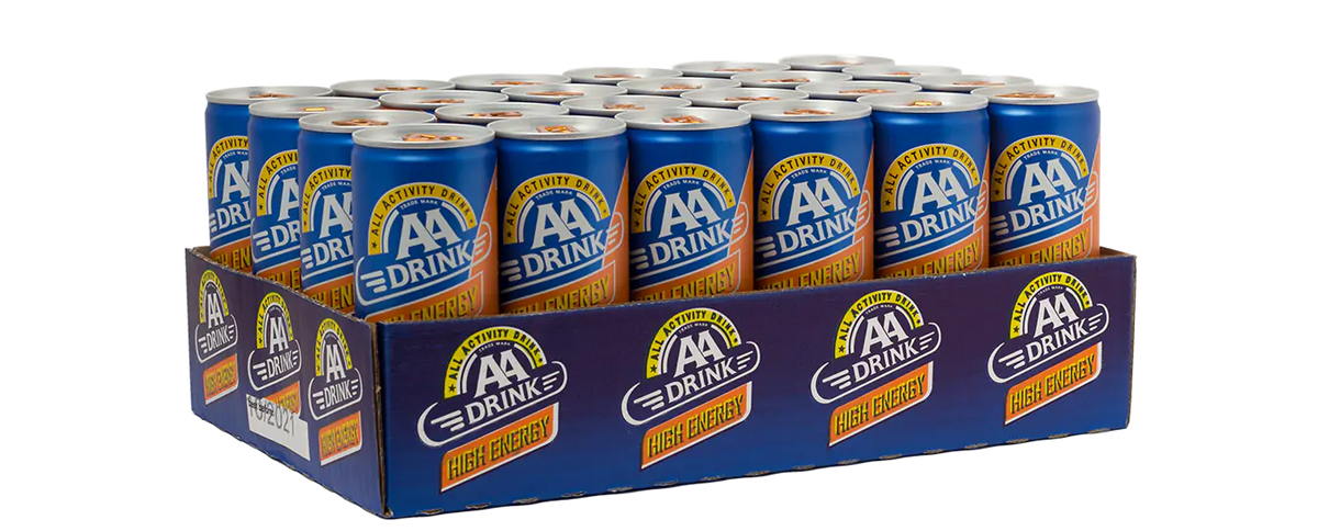 AA Drink - High Energy Blik 250ml 24 Blikjes