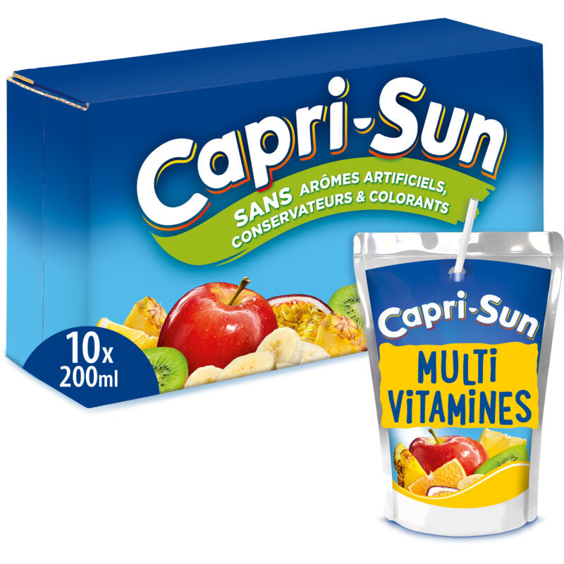 Capri-Sun - Multivitamines 200 ml, paquet de 10